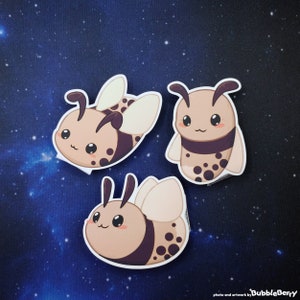 Bubbletea Hummeln Vinyl Sticker - Matt Laminiert