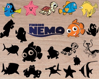 Download Nemo Silhouette Etsy