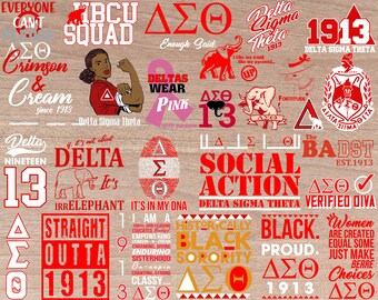 Download Delta Sigma Theta Svg Etsy
