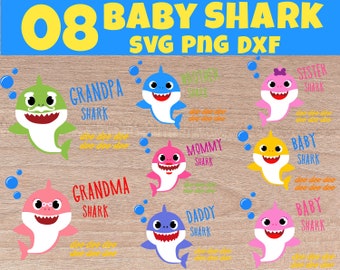 Free Free 154 Baby Shark Words Svg SVG PNG EPS DXF File