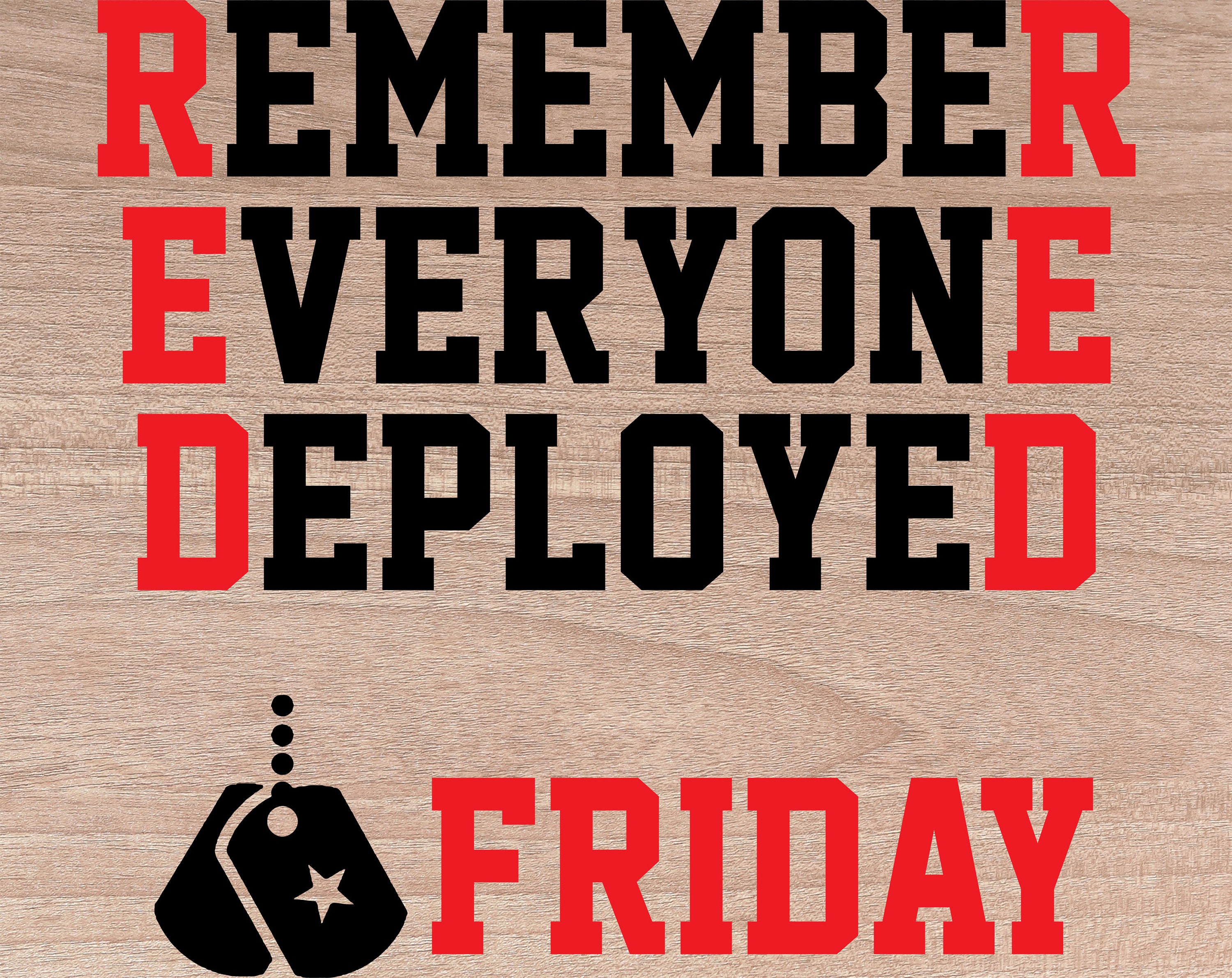 Red friday text svg png dxf Red friday text clipart Red Etsy