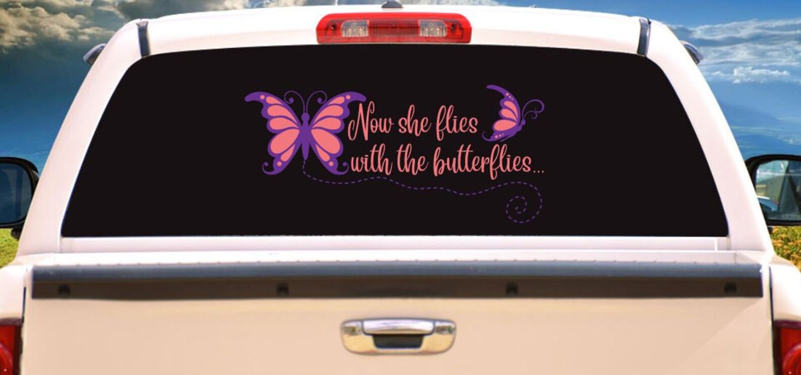 Now She Flies With the Butterflies Svg Pngdxf Sv3pdf | Etsy