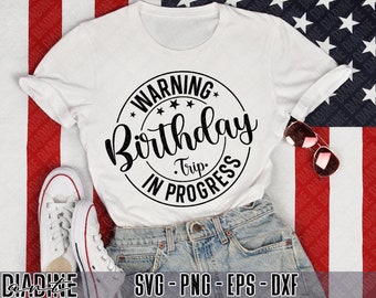 Download Birthday Trip Svg Etsy