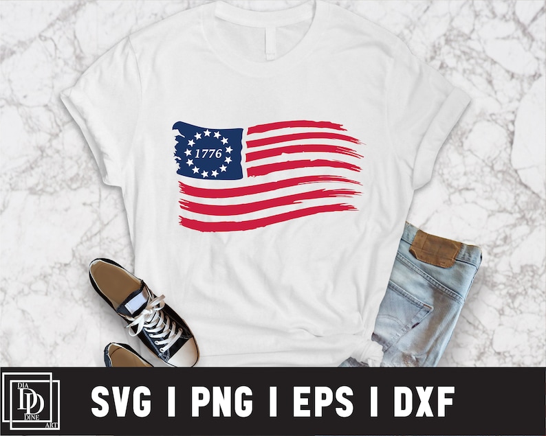 1776 självständighetsdagen Svg, 13 stjärnor amerikansk flagga Svg, Union 13 stjärnor, Betsy Ross Svg, 13 stjärnor Svg, digital fil, fil för Cricut, silhuett bild 3