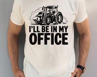 Funny Tractor Lover SVG | Farm Life Humor Shirt Design (Digital Files)