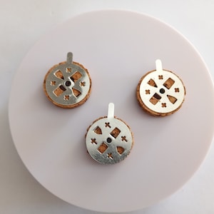 Rund korkflöte för vakelampor, ortodoxa vakelampor, hemaltare, bönehörnstillbehör, kyrkotillbehör