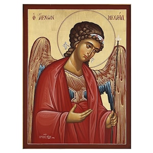 Archangel Michael Icon, Saint Michael, Holy Michael the Guardian Angel, Archangels of the Lord, Saint Michael the Taxiarch, Archangels Icon