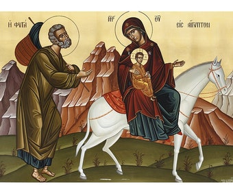 The Flight Into Egypt, Entrance of the Lord Christ in Egypt, Holy