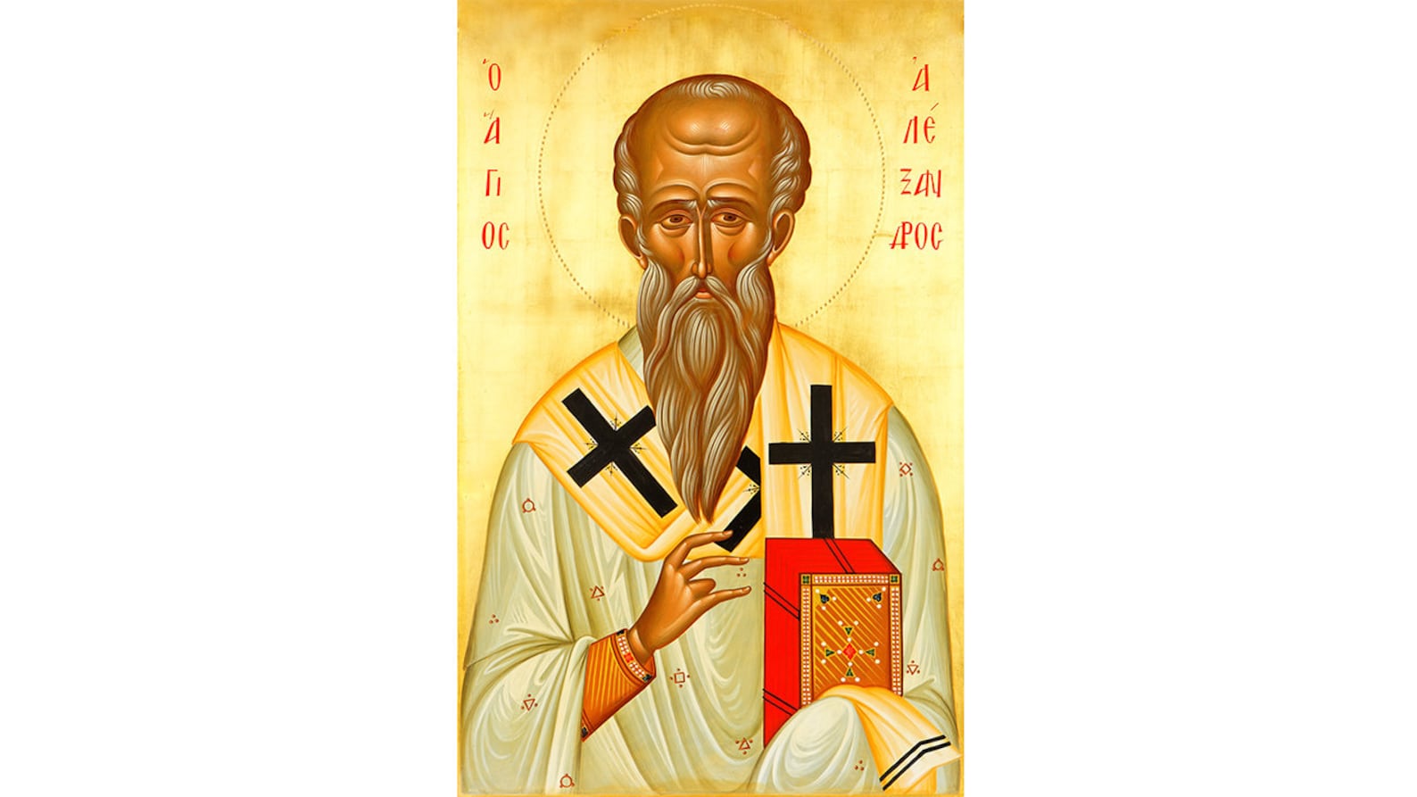 Saint Alexander Orthodox Icon Pope Alexander of Alexandria Etsy