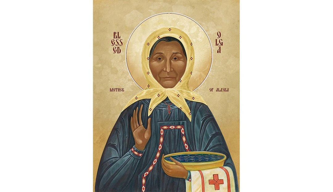 Saint Olga of Alaska, Blessed Mother Olga Orthodox Icon, St Matushka