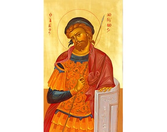 Saint Longinus Icon, Eastern Orthodoxy, Church Iconography, Religious Icons, Christian Gift