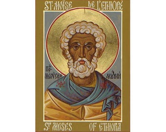 San Moisés el Etíope, San Moisés el Negro Icono ortodoxo, Regalo religioso