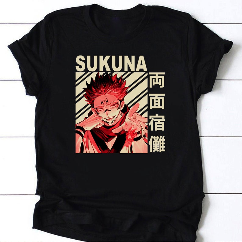 Yuji Itadori Shirt Sukuna Anime Shirt Jujutsu Kaisen Sukuna shirt