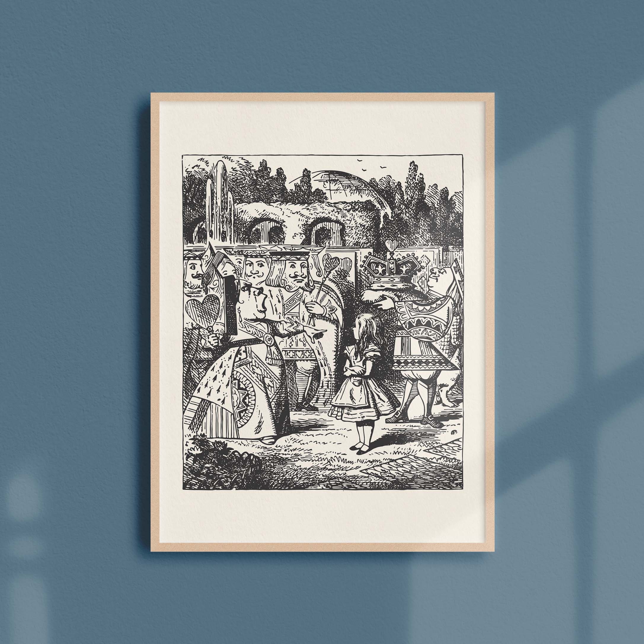 Affiche Alice Au Pays Des Merveilles - Qu'on Lui Coupe La Tête