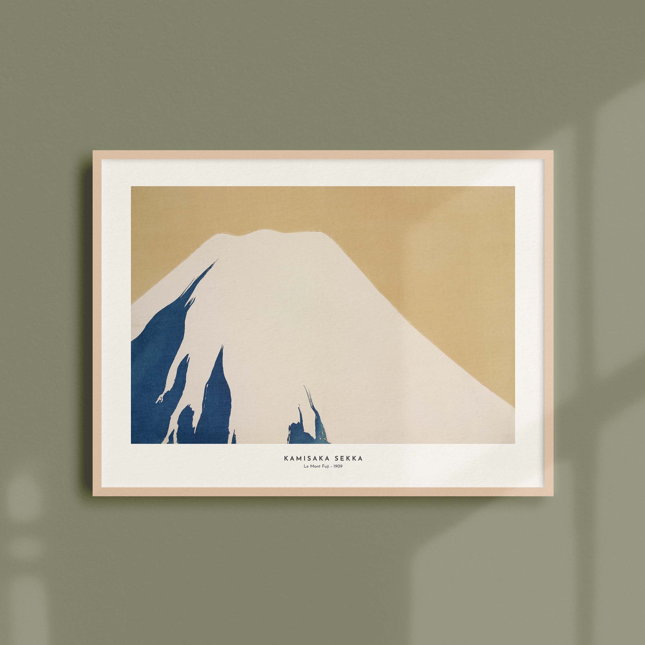 Estampe Japonaise de Kamisaka Sekka - Le Mont Fuji