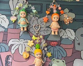 Authentic Fruit Sonny Angel Keychains Bag Charms