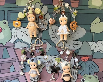 Authentic Animal Sonny Angel Keychains Bag Charms