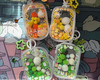 Clear Bag Keychain | Clear Pouch Display Keychain