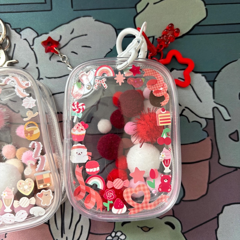 Sonny Angel Clear Bag Keychain | Clear Pouch Display Keychain - Etsy