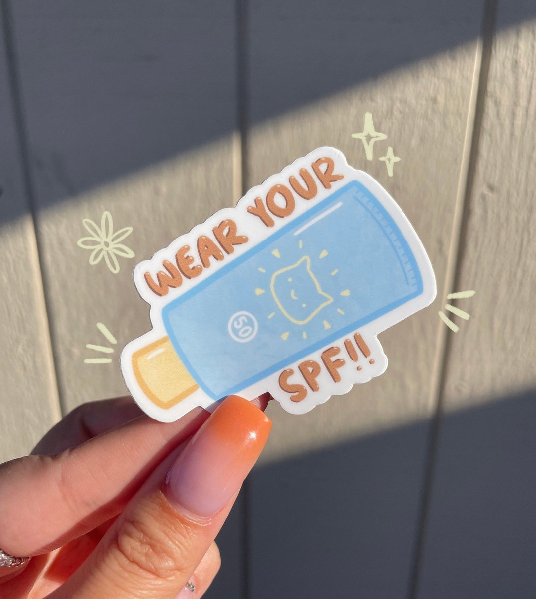 Wear Your Spf!! Sticker - Etsy