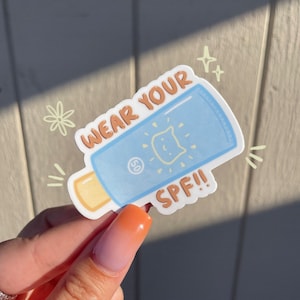 Wear Your Spf!! Sticker