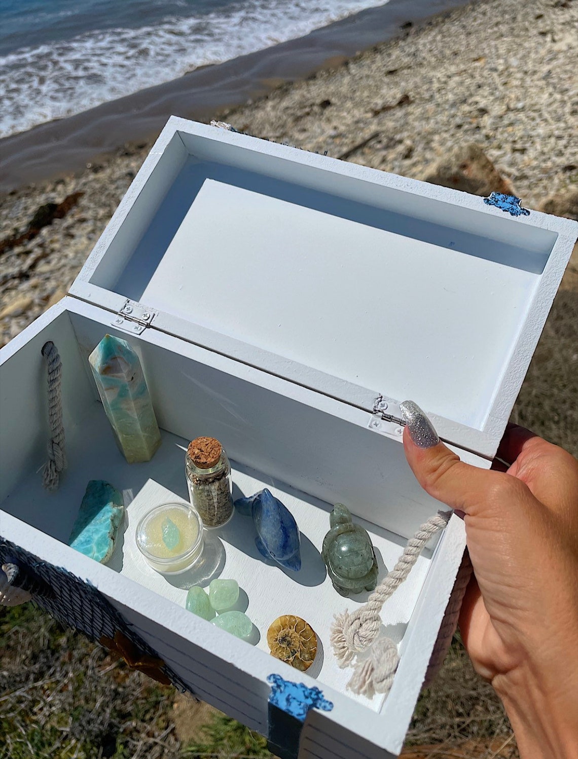 Ocean Crystal Treasure Chests 3 Sets Available Ocean Etsy