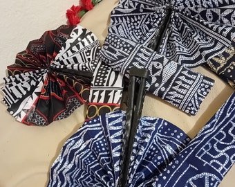 Handmade fans with African fabrics, African print fans, hand fans