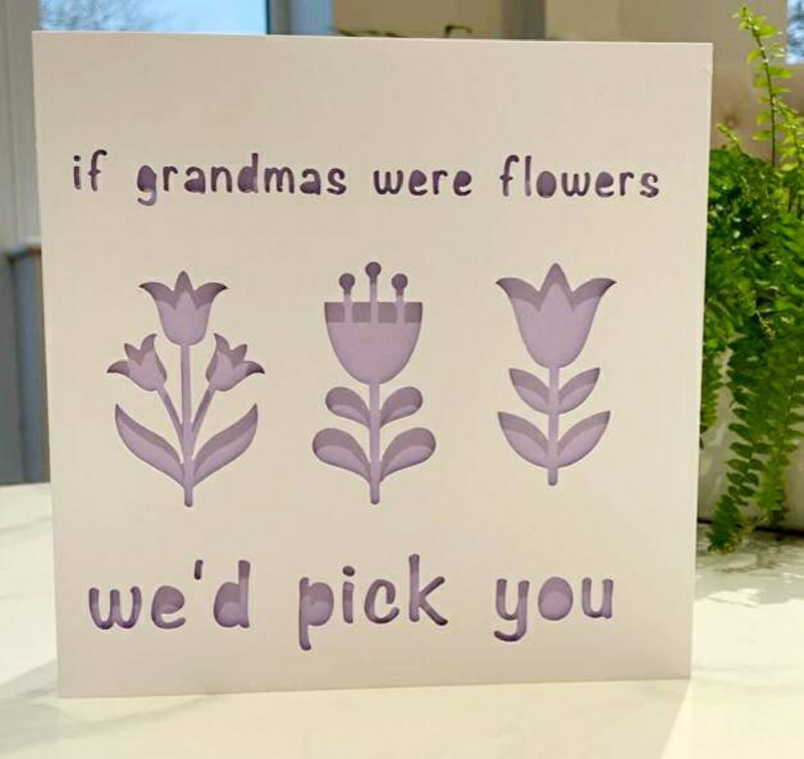 Grandma Birthday Card I Handmade Grandma Card Grandparent | Etsy