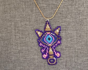 Handmade Pixel Art Fuse Beads And Jewelry By Pixelforestgames
