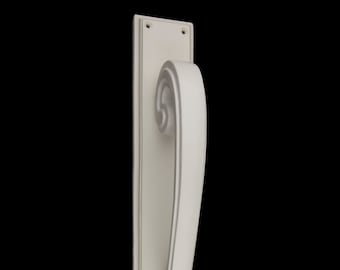 Matte White Large Door Pull Handle