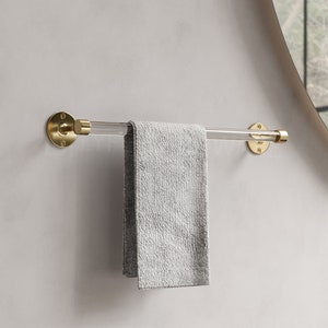 Lucite Towel Bar Etsy
