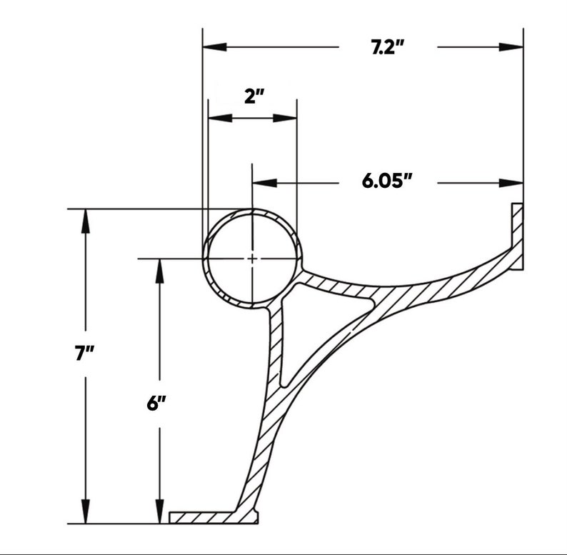 Custom Antique Bronze Bar Foot Rail Kit High Quality Metal Etsy