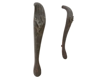 Lion Head Rustic Cast Iron Door Pull Handle | Ideal for Barn Door, Cabinet, Furniture | Main Door Handle | Ironmongery | LyfeHardware
