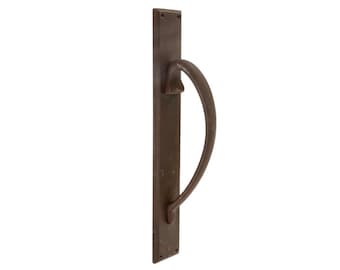 Renaissance Rustic Cast Iron Door Pull Handle | Ideal for Barn Door, Cabinet, Furniture Main Door Handle | Ironmongery | LyfeHardware