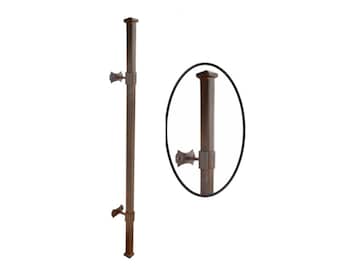 Pyramid Rustic Cast Iron Door Pull Handle | Ideal for Barn Door, Cabinet, Furniture | Main Door Handle | Ironmongery| LyfeHardware