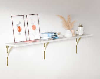 Acrylic Lucite Shelf Rack | Retail Display Shelf | Closet Organizer or Clothing Shelves Rack | Boutique Minimalist Display | LyfeHardware
