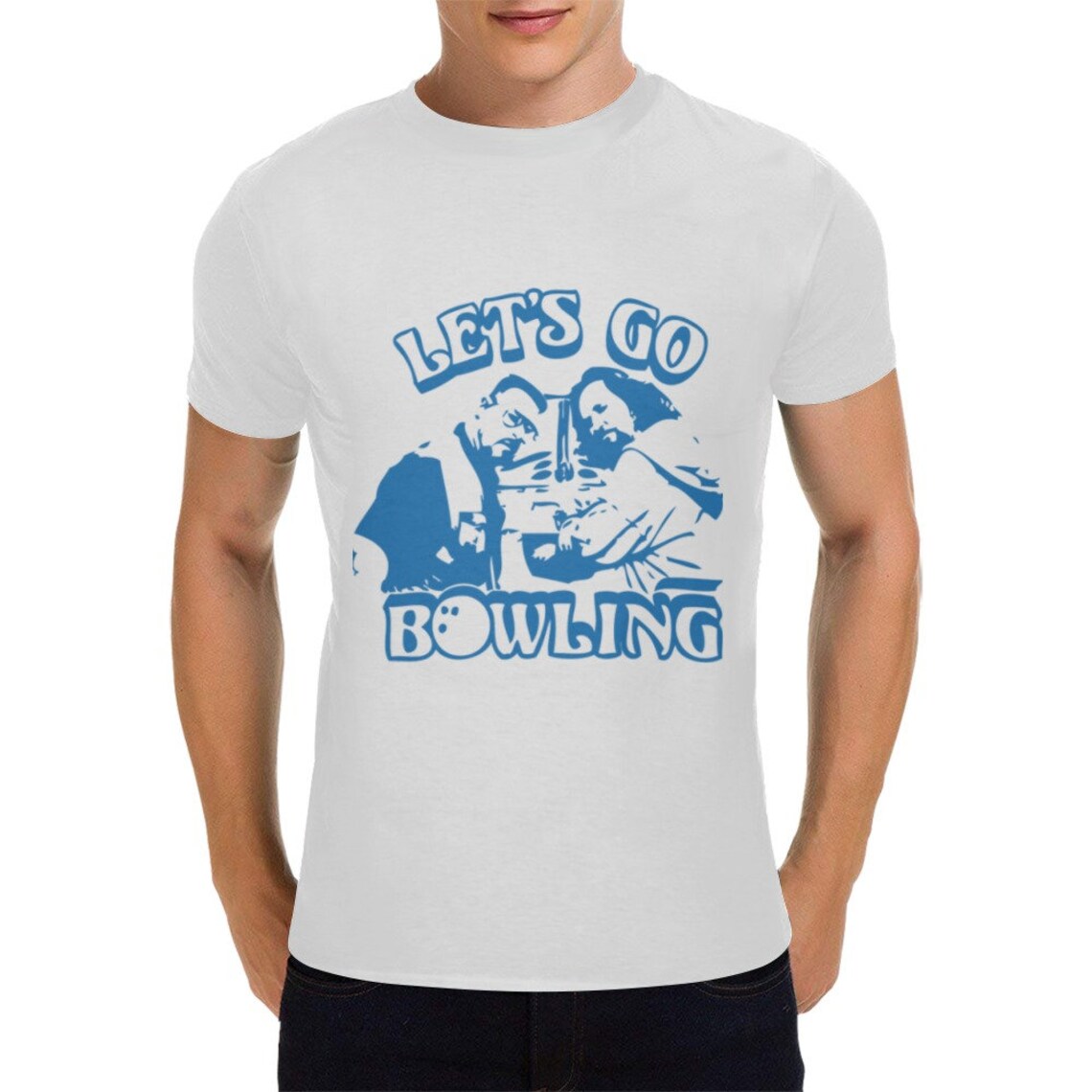The Big Lebowski Lets Go Bowling Tee Shirt | Etsy