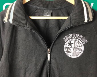 converse tracksuit grey
