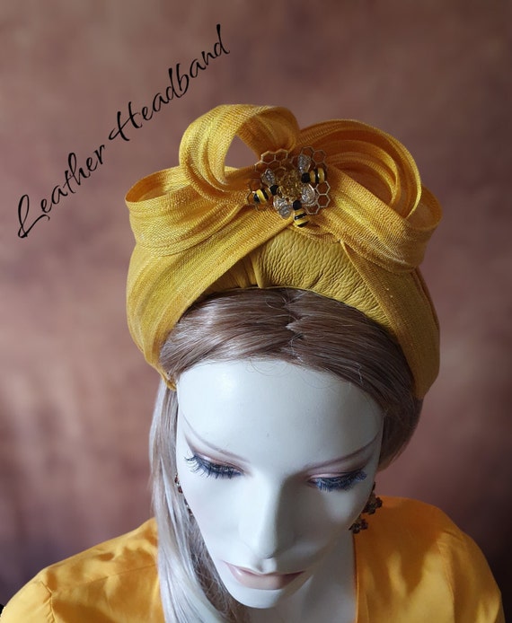 Beautiful Headband with bee detail Busy Bee Headband – Soho Style main image 4