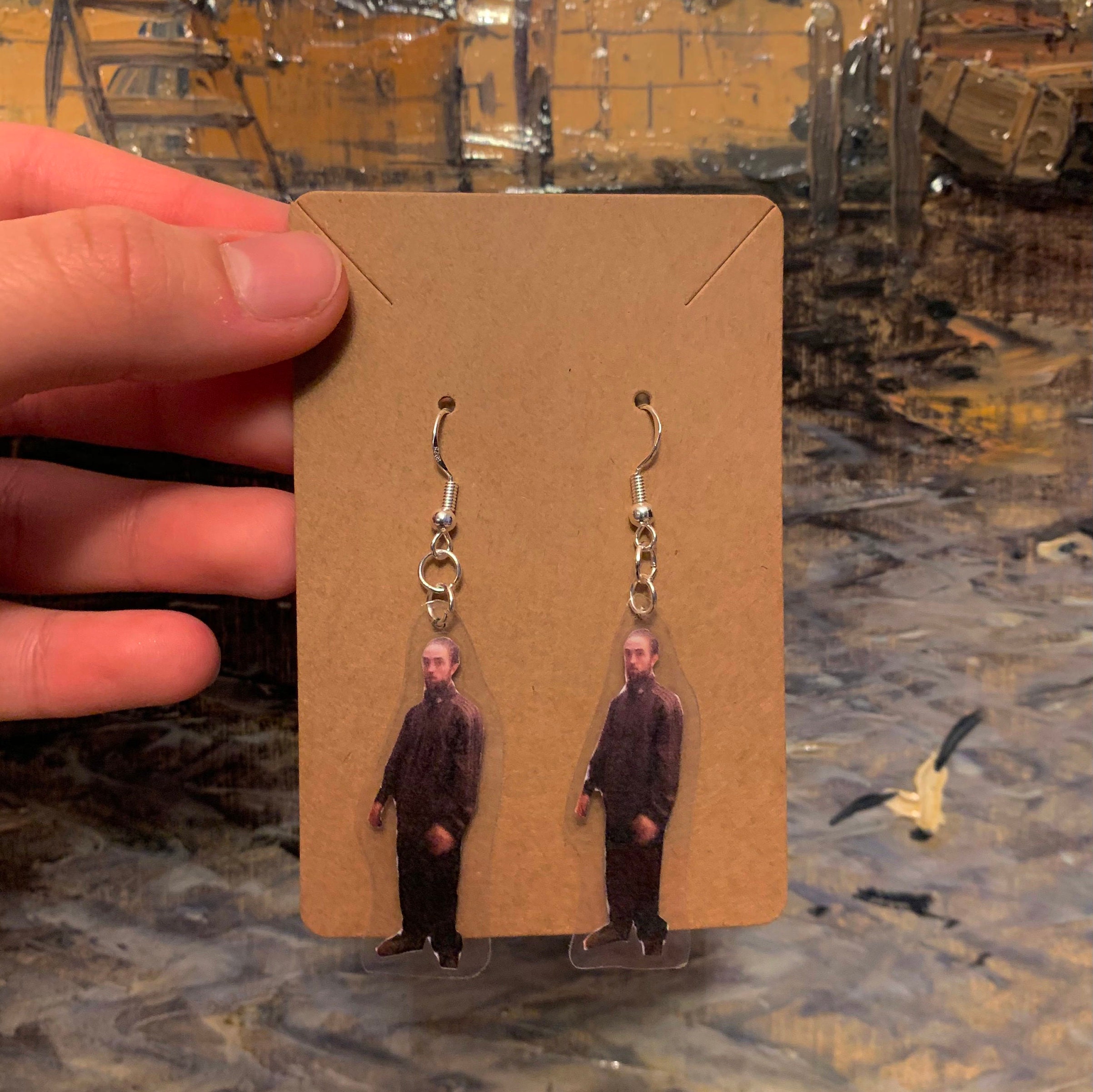 Robert pattinson earring Clearance