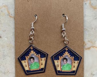 Robert Pattinson earrings