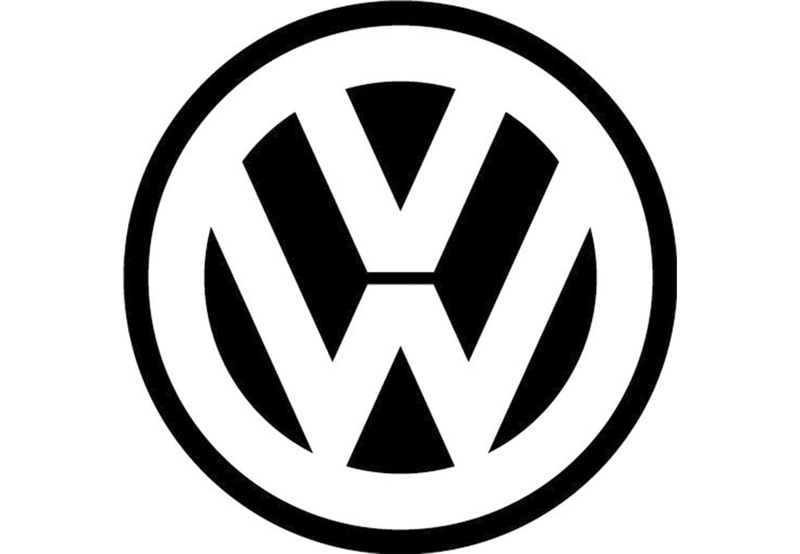 VW Volkswagen Emblem Logo SVG Cutting Files for the Etsy
