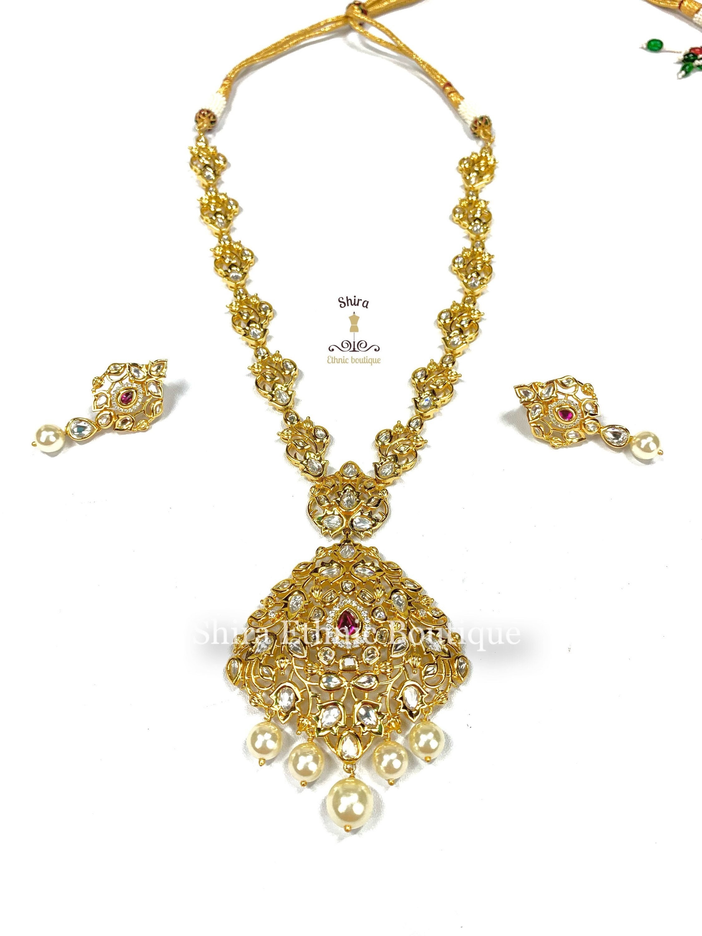 Rold gold necklace designs with price deals