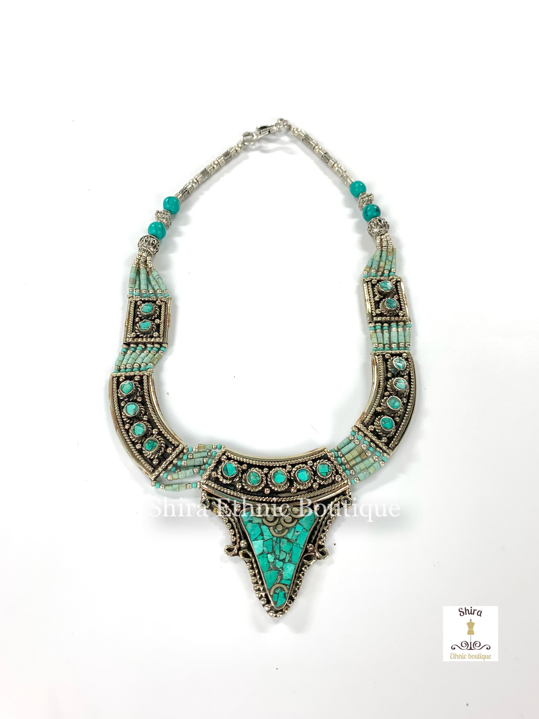 Fusion Design German Silver Necklace 