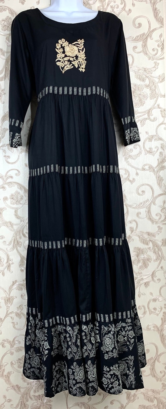 Kalamkari cotton long frocks cheap