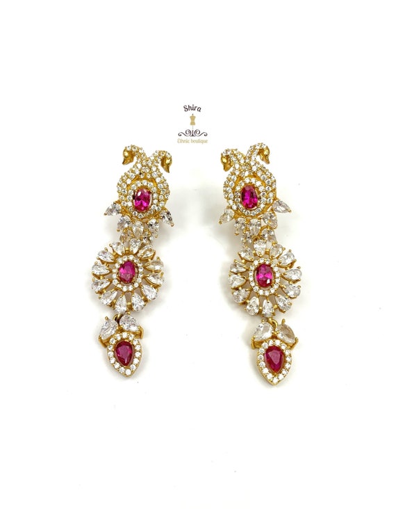 Diamond Earrings for Women | Bridal diamond jewellery, Beautiful diamond  earrings, Gold diamond earrings studs
