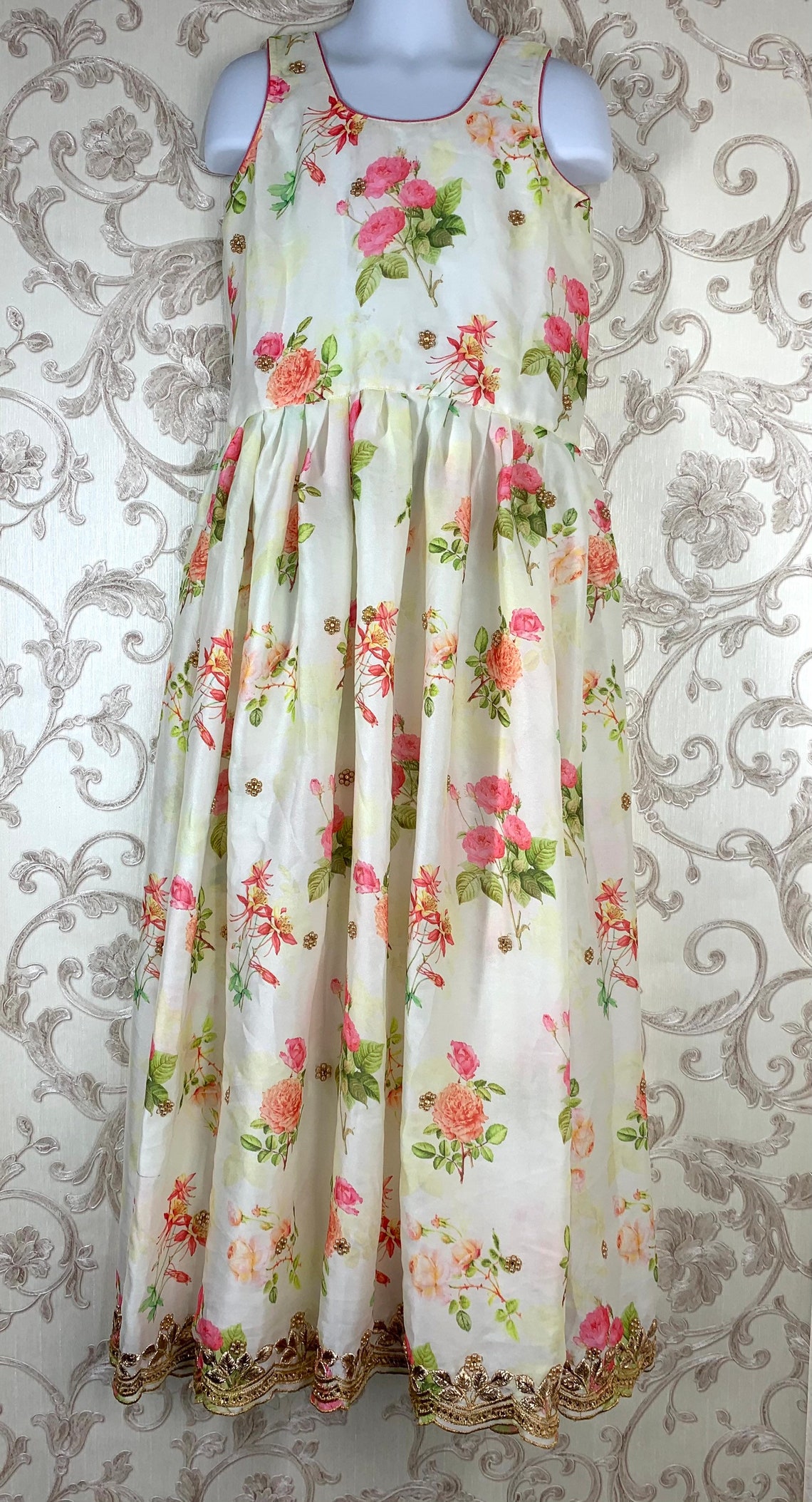 shining long frock