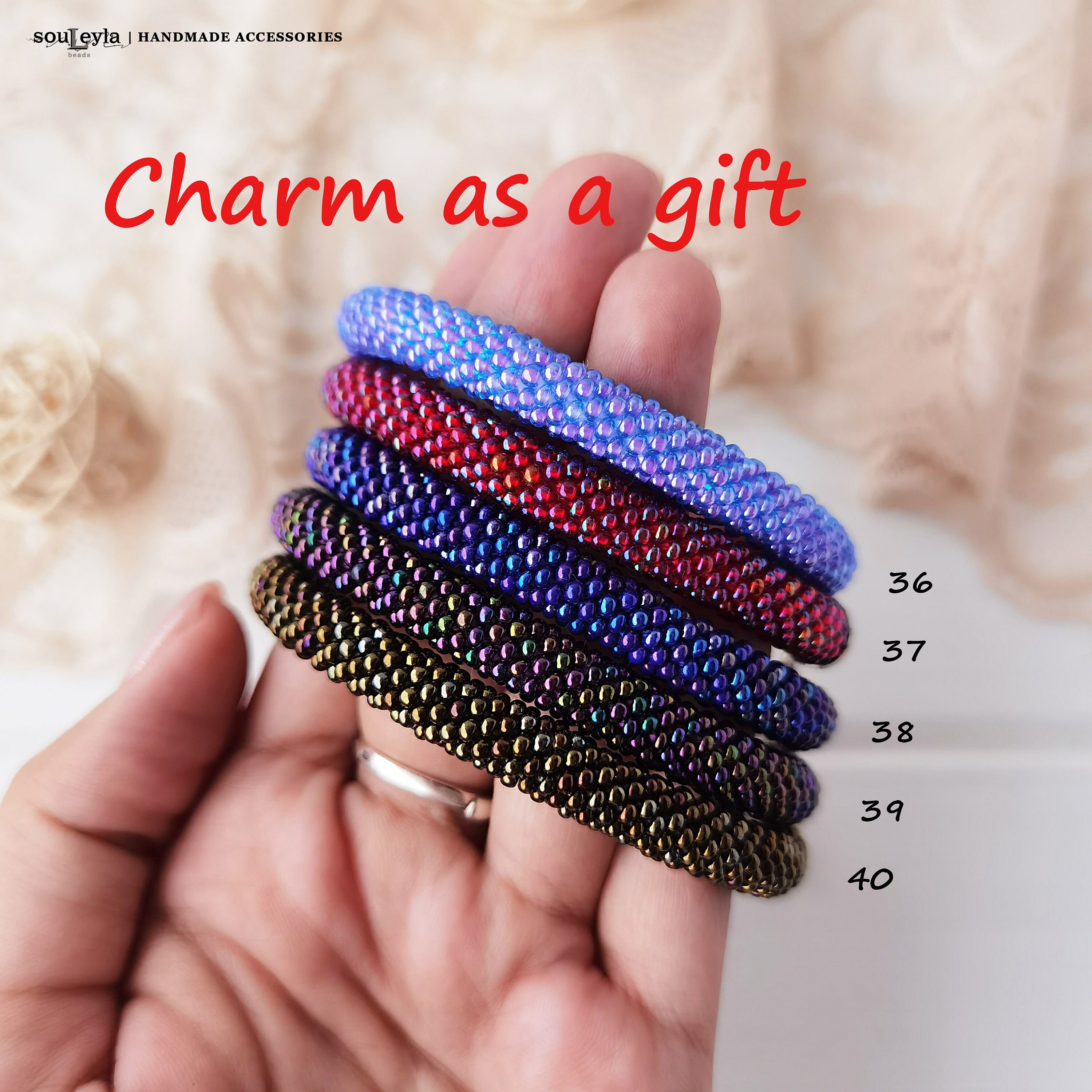 Nepal Perlen Armband häkeln Perlen Armband süße Charme ...