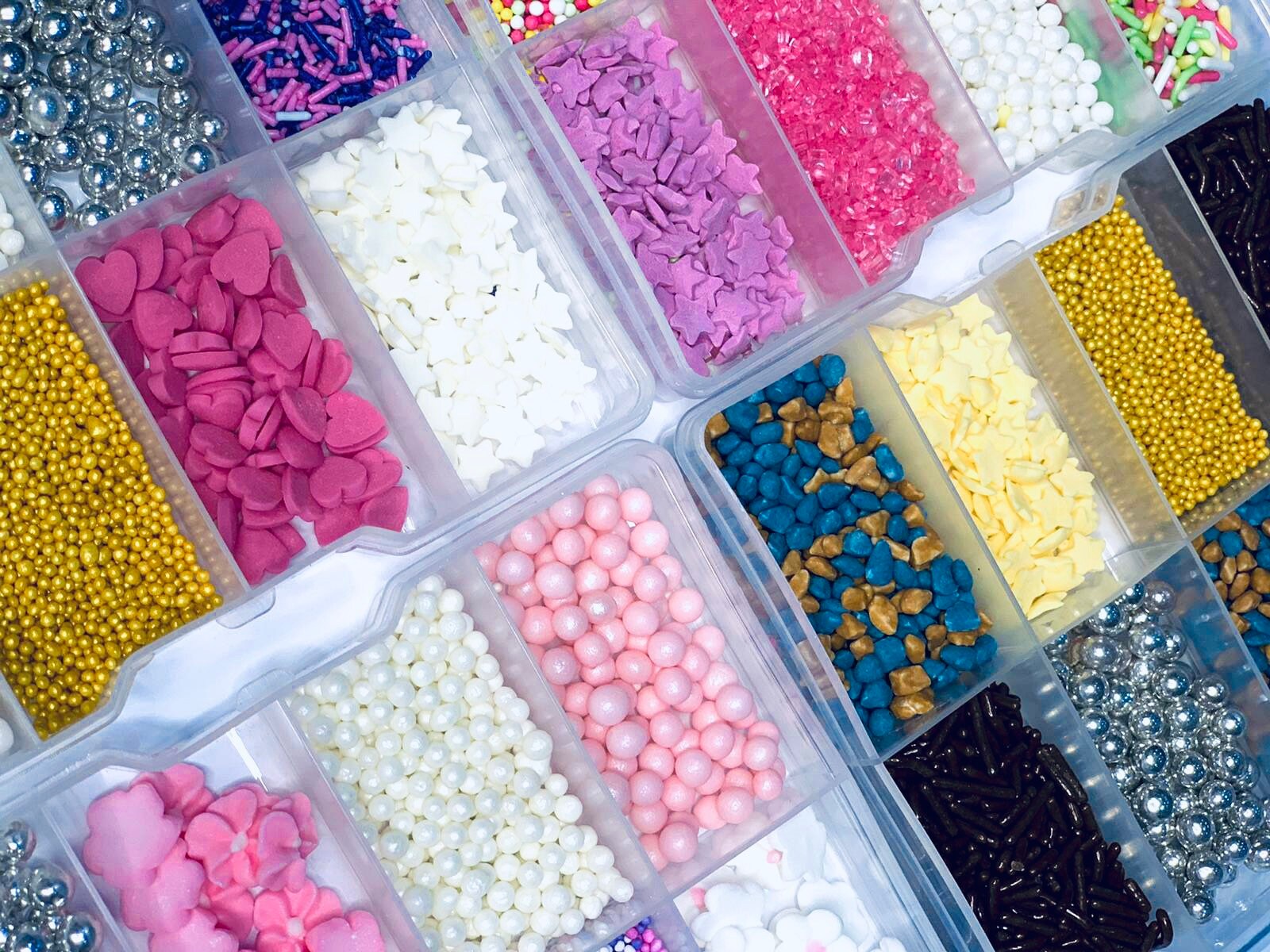 SPRINKLE MIX BOX Assorted Sprinkles Cute Box Sprinkle Mixes Party Box