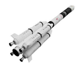 Indian ISRO GSLV MKII Model Rocket Kit 1:144 100 72  Scale 345 497 690 mm